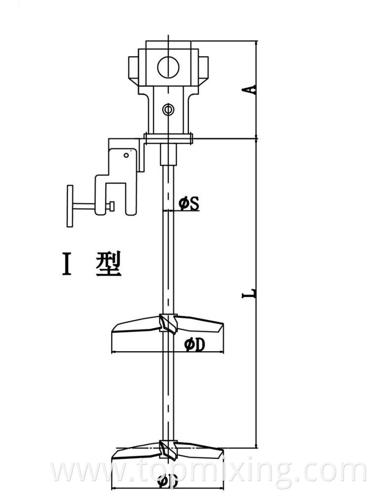 High Quality Pneumatic Mixer Mixer For Paint3